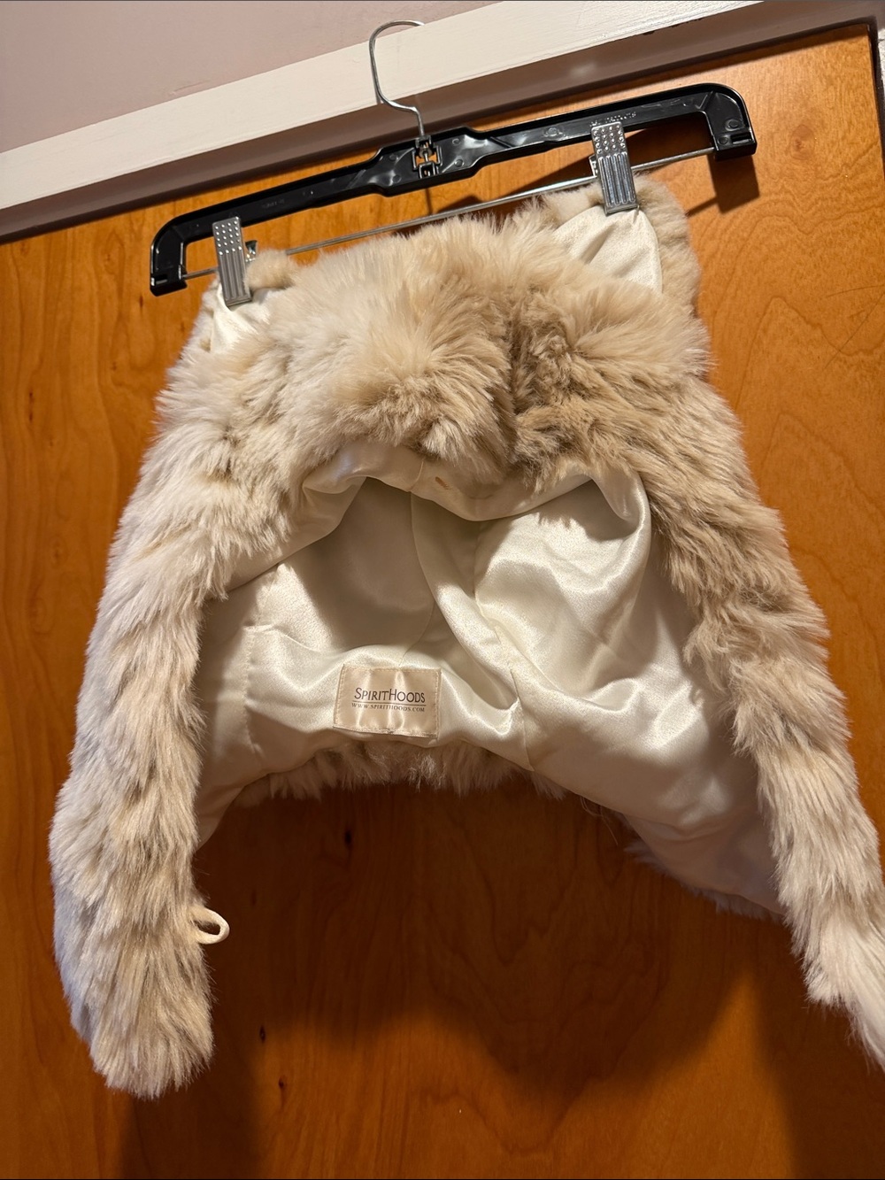 SpiritHoods Faux Fur Trapper Hat in Cream